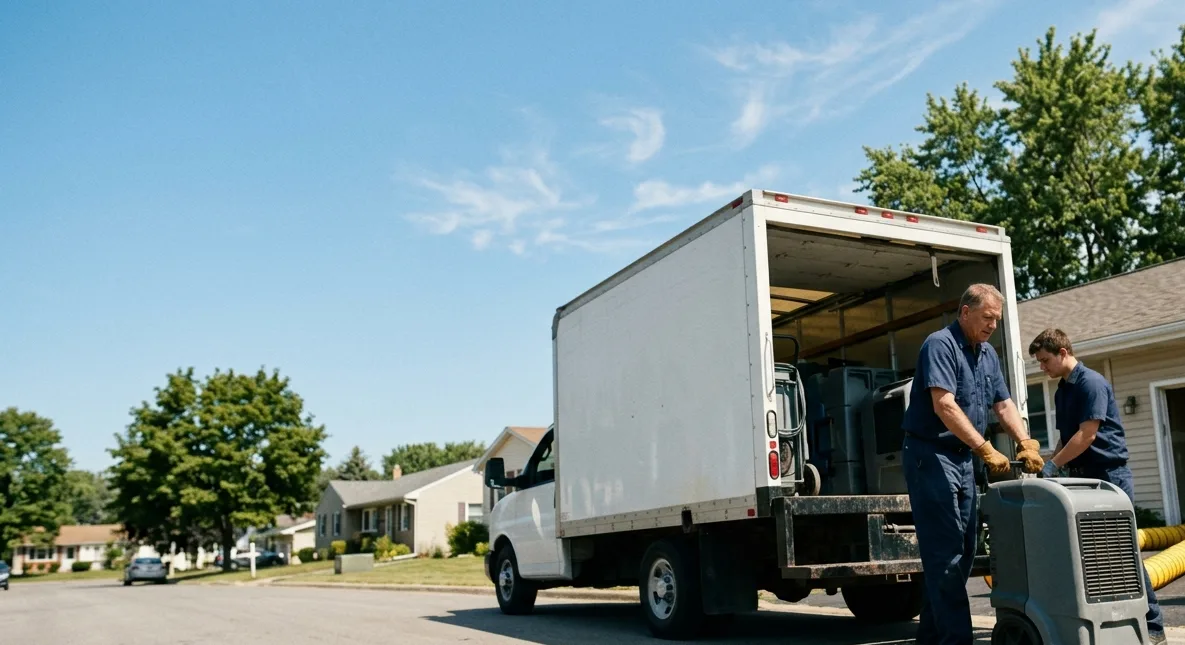 Water Damage Cleanup in Shirley, IN near me